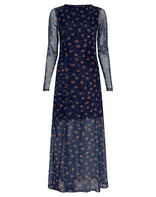 MSCHGinie Illenora Kleid - Mari Blue Flwr